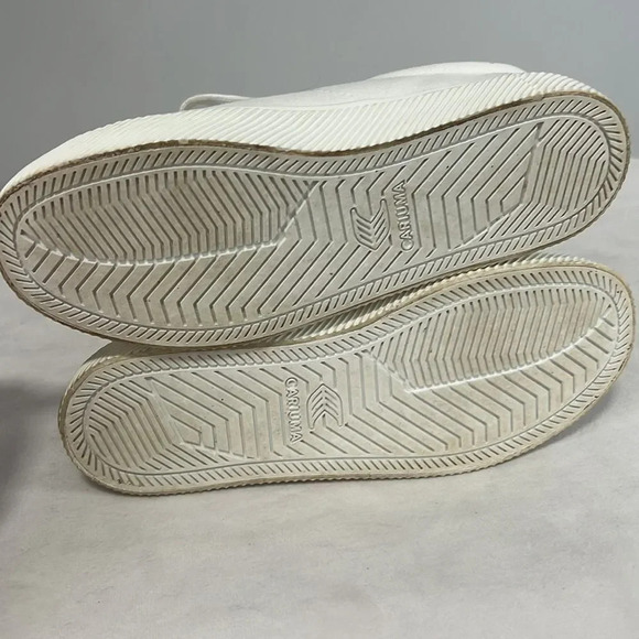 Cariuma | OCA low-top white canvas lace up sneakers women’s size 6.5 men size 5 - Picture 9 of 10